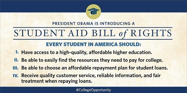 Student Aid Bill Of Rights